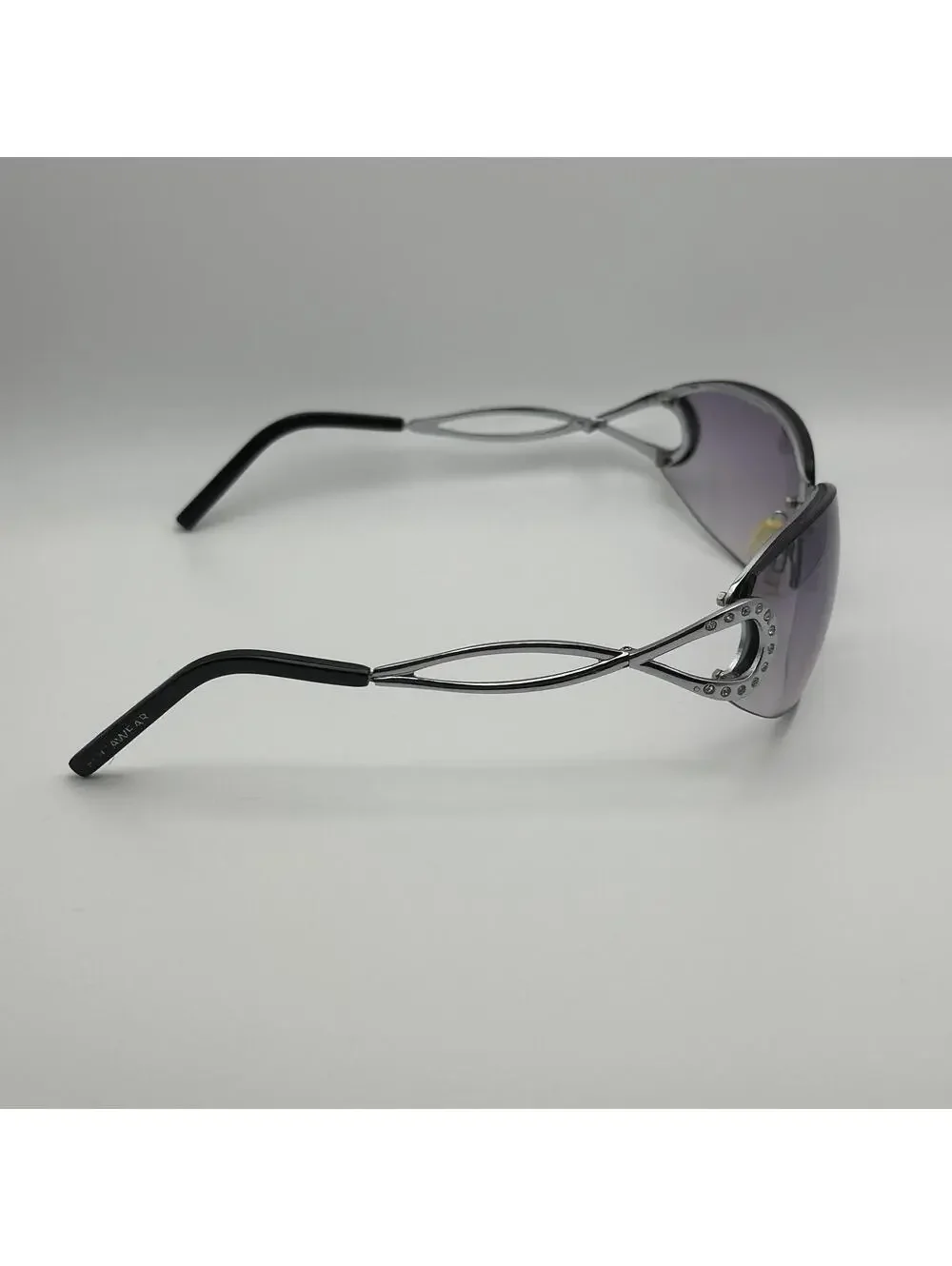 Rocawear Women's Rimless Sunglasses with Rhinestone Detail